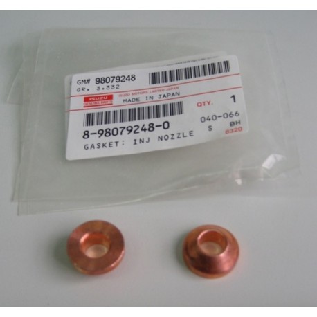 Кольцо уплотнительное форсунки медное Isuzu NQR75/NPR75 4HK1T конус