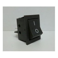 Кнопка-переключатель квадратная 2-х позиционная 4-х контактная